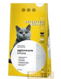 MONDO BAFFO LETTIERA AGGLOMERANTE PROFUMATA 7,5 LT