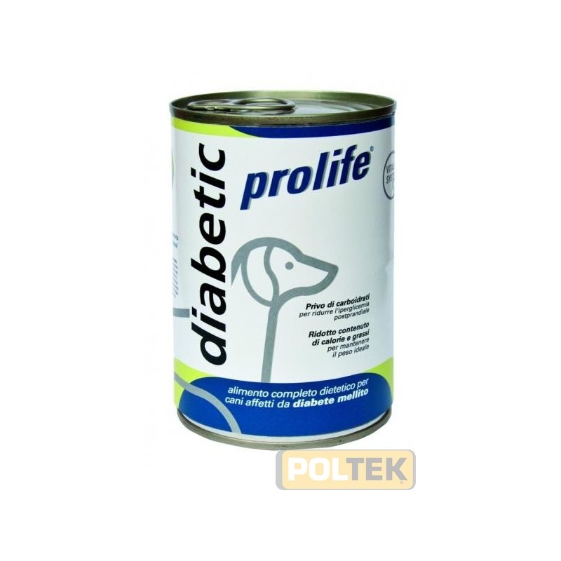 PROLIFE DOG WET LATTINA 400 gr DIET DIABETIC