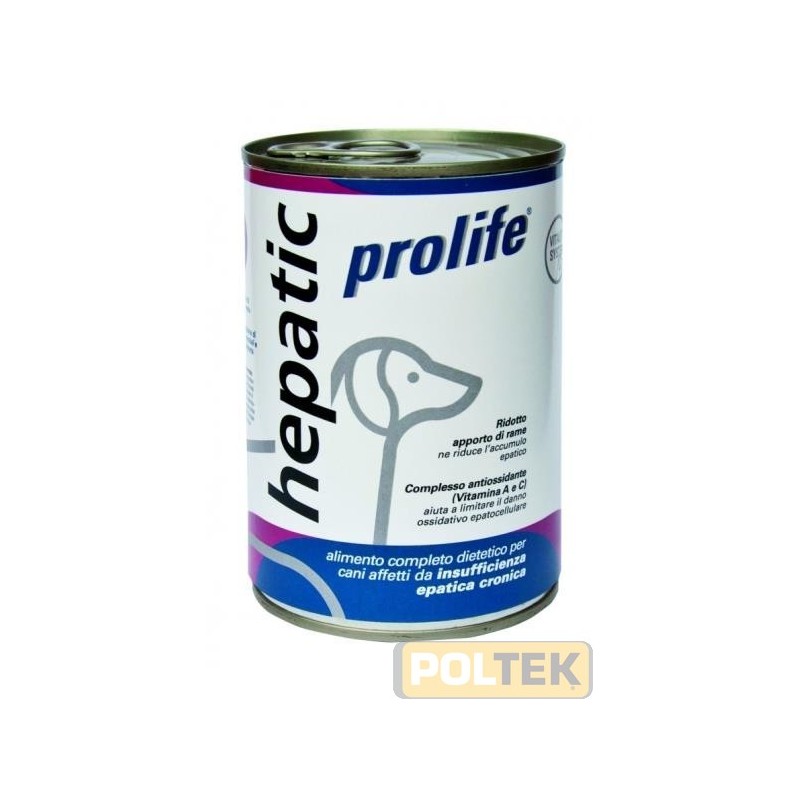 PROLIFE DOG WET LATTINA 400 gr DIET HEPATIC