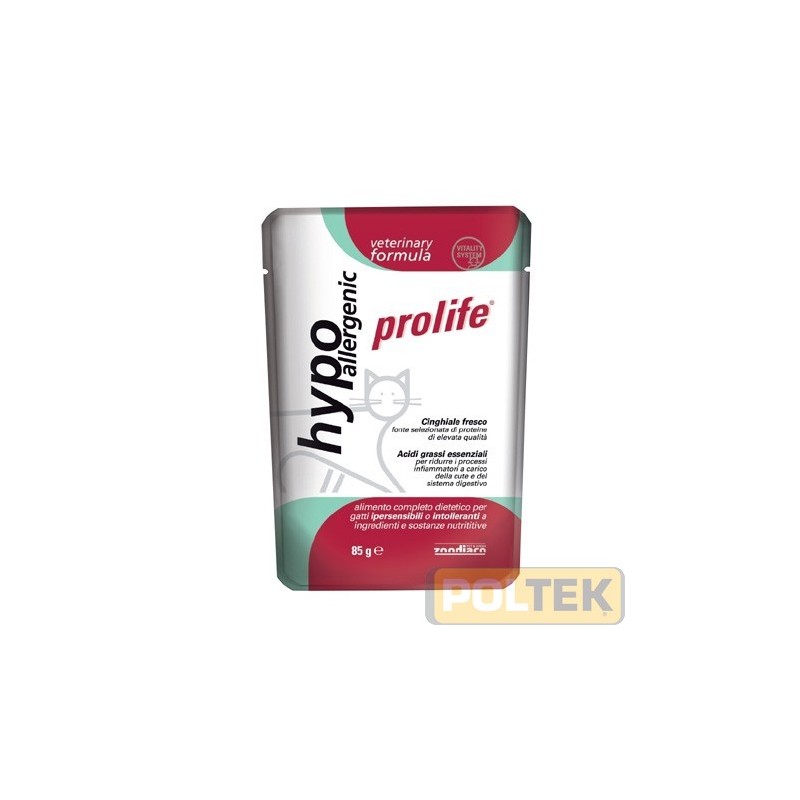 PROLIFE GATTO DIET BUSTA 85g HYPOALLERGENIC gr 85