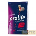 PROLIFE DOG GRAIN FREE SENSITIVE BEEF&POTATO M/L 10Kg