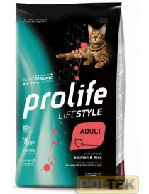 PROLIFE GATTO DRY LIFESTYLE ADULT SALMON & RICE gr. 400