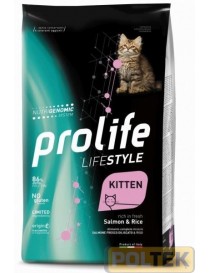 PROLIFE GATTO LIFE STYLE ADULT SALMONE E RISO gr. 400