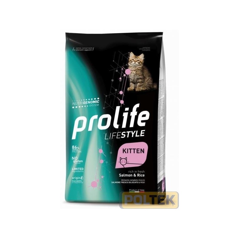 PROLIFE GATTO LIFE STYLE ADULT SALMONE E RISO gr. 400