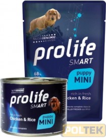 PROLIFE DOG WET BUSTA gr 100 SMART PUPPY POLLO & RISO