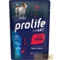 PROLIFE DOG WET BUSTA gr 100 SMART ADULT BEEF & RISO