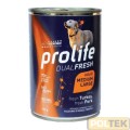 PROLIFE DOG WET LATTINA 400 gr DUALFRESH TACCHINO/MAIALE