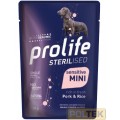 PROLIFE DOG WET BUSTA gr 100 STERILISED PORK & RICE