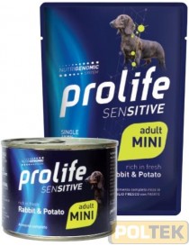 PROLIFE DOG WET BUSTA gr 100 SENSITIVE RABBIT & POTATO
