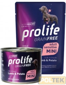 PROLIFE DOG WET BUSTA gr 100 GRAIN FREE AGNELLO & POTATO