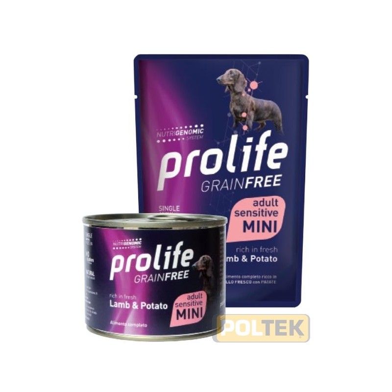 PROLIFE DOG WET BUSTA gr 100 GRAIN FREE AGNELLO & POTATO