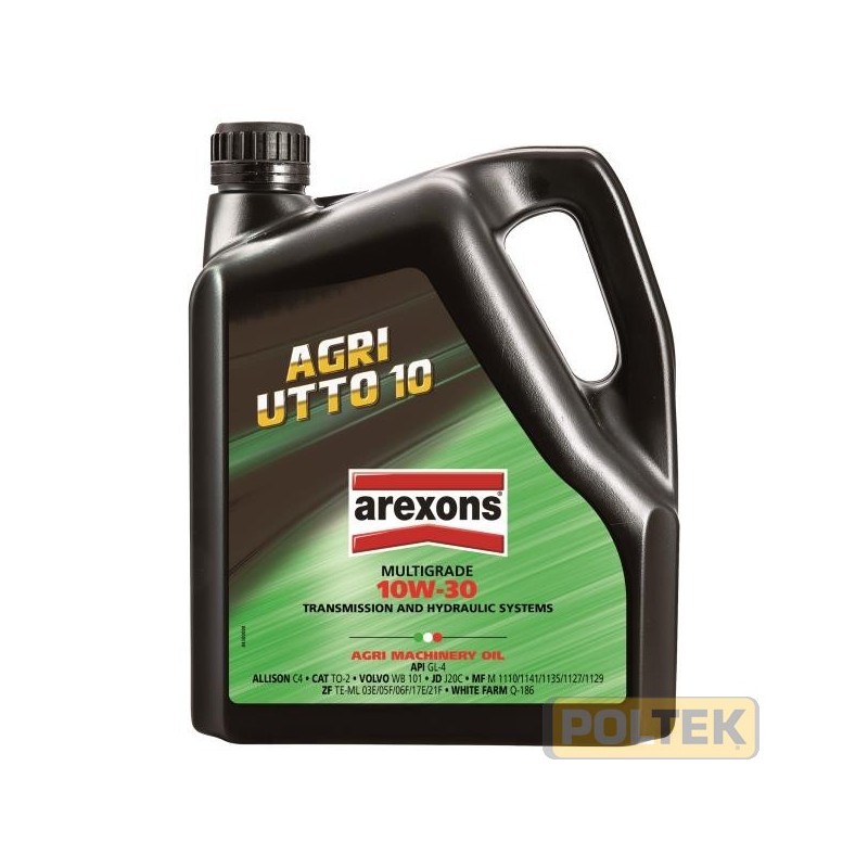 Lubrificante multigrado multifunzionale (UTTO) specifico per trasmissioni, impianti idraulici, freni a bagno d’olio di trattor