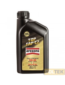AREXONS OLIO LUBRIFICANTE SINTETICO 5W-30 TOP FAP C2 lt 1