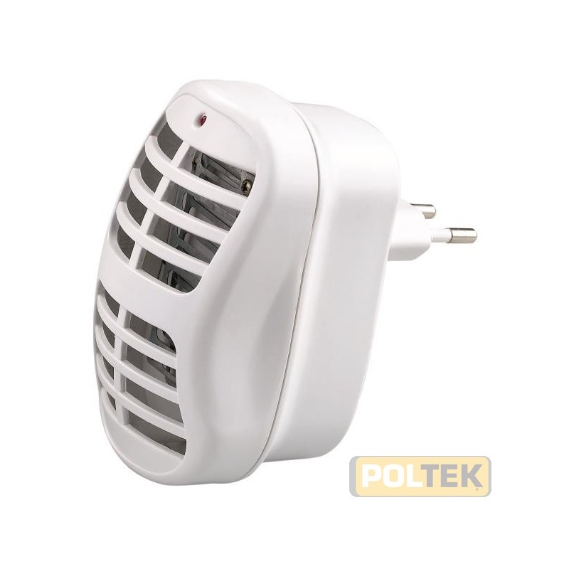 Zanzariera a scarica da 1 W. Basso consumo energetico e alta efficienza. Si collega direttamente alla presa della corrente. Idea