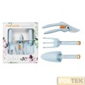 FISKARS SET GIARDINO pz.3 LUCY