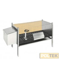 GABBIA CONIGLI cm 128x53x70h