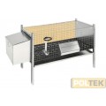 GABBIA CONIGLI cm 128x53x70h