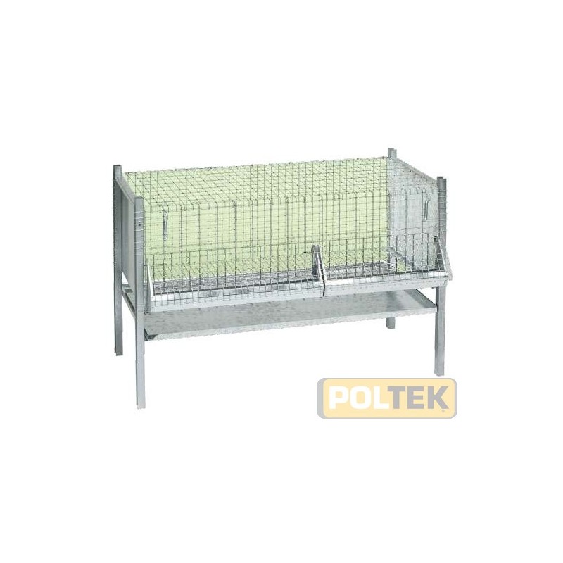 GABBIA PULCINI ANTITOPO COMPLETA 102x53x70