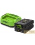 GREENWORKS 60V KIT BATTERIA GSK60B4 4Ah