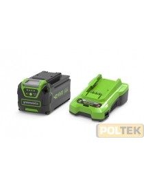 GREENWORKS 40V KIT BATTERIA GSK40B4 4Ah