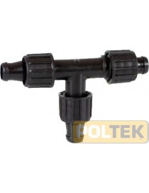 La linea di raccordi a compressione per il convogliamento di fluidi in pressione, particolarmente indicata per impianti di irrig