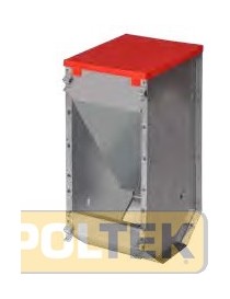 MANGIATOIA ZINCATA CONIGLI SINGOLA