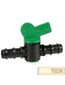 RUBINETTO DI LINEA PORTAGOMMA mm 16 x 16