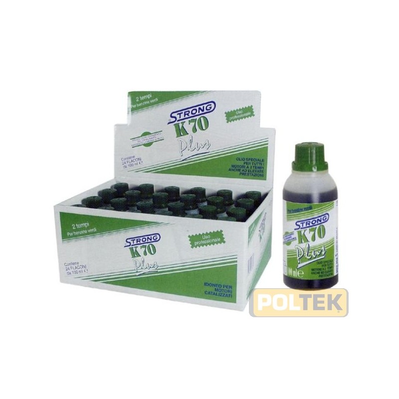 Olio miscela semisintetico per motori a 2 tempi ad elevato numero di giri. Fornisce la massima protezione mediante la miscelazio