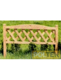 STACCIONATA LEGNO FISSA 90x3xh.50