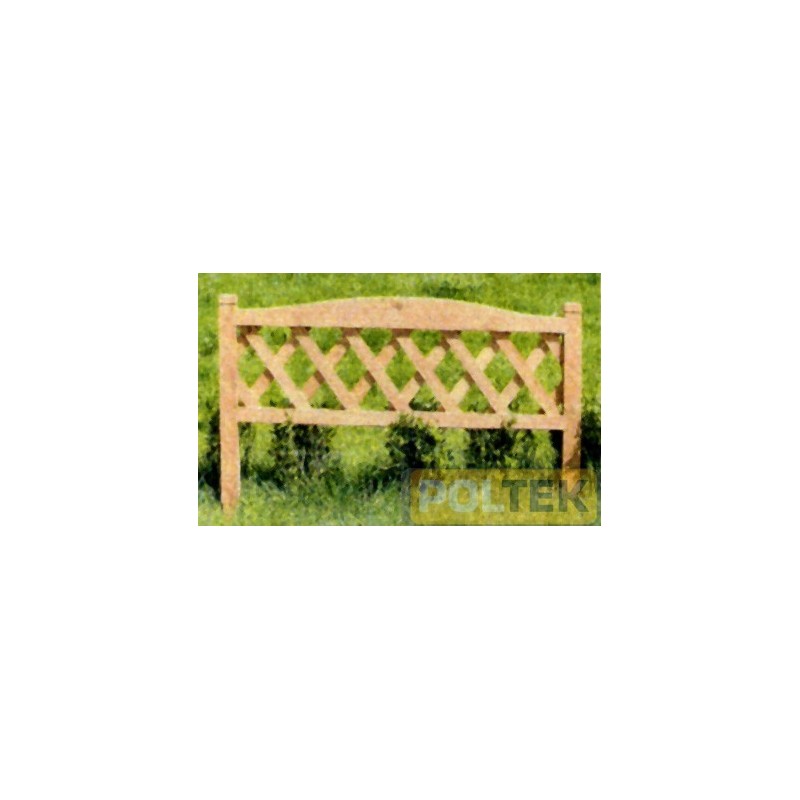 STACCIONATA LEGNO FISSA 90x3xh.50