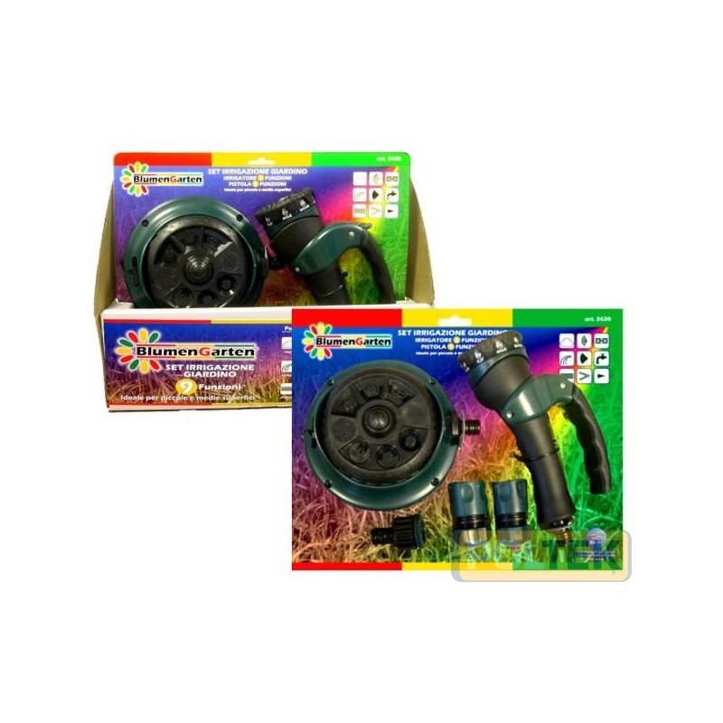 SET IRRIGAZIONE GIARDINO pz.5 BLISTER