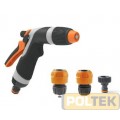 GF SET IRRIGAZIONE GIARDINO pz.4 PISTOLA C/LANCIA