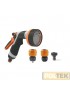 GF SET IRRIGAZIONE GIARDINO pz.4 PISTOLA C/ANNAFFIAT.