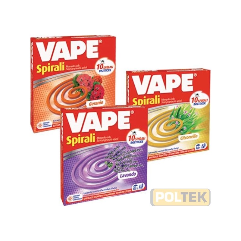 VAPE SPIRALE PROFUMATA (cf. pz.10)