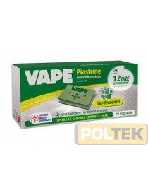 VAPE RICARICA PIASTRINA VERDESSENZA pz.20