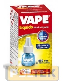 VAPE RICARICA LIQUIDA MOSCHE E ZANZARE 480 ORE