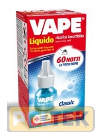 VAPE RICARICA LIQUIDA CLASSIC 60 NOTTI