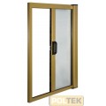 IRS ZANZARIERA AVVOLGIBILE ORIZZONTALE KIT BRONZO cm 160x250