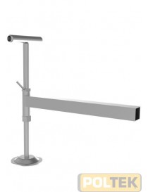 PIEDINO REGOLABILE ESTRAIBILE PER PONTEGGIO SYSTEM E GRIM