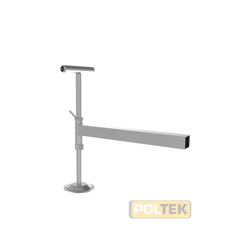 PIEDINO REGOLABILE ESTRAIBILE PER PONTEGGIO SYSTEM E GRIM