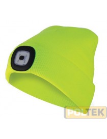 VELAMP BERRETTO LAMPADA LED FRONTALE RIC. GIALLO ACIDO