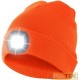 VELAMP BERRETTO LAMPADA LED FRONTALE RIC. ARANCIONE FLUO