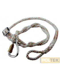 CORDINO DI POSIZIONAMENTO IN NYLON CON MOSCHETTONE