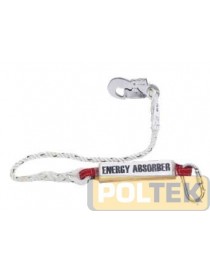 CORDINO ASSORBITORE CON MOSCHETTONE DOPPIA LEVA