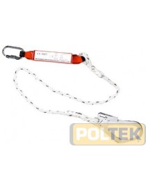 CORDINO ASSORBITORE DI ENERGIA CON GANCIO APERTURA mm 60