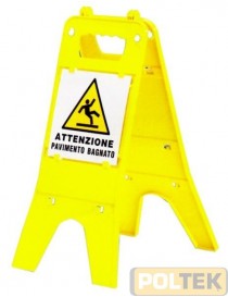 CAVALLETTO SEGNALETICO PAVIMENTO SCIVOLOSO