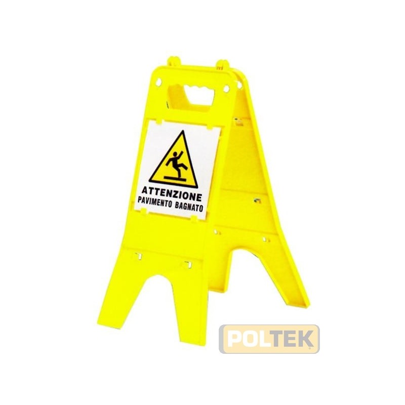 CAVALLETTO SEGNALETICO PAVIMENTO SCIVOLOSO