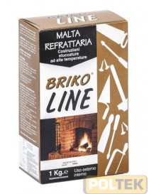 BRIKO LINE MALTA REFRATTARIA kg 1