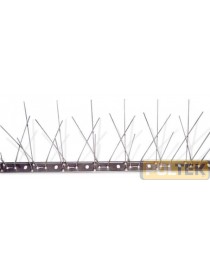 DISSUASORE PLURISPILLO INOX BASE FLESSIBILE 80 spilli