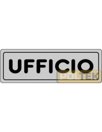 ETICHETTA ADESIVA "UFFICIO" cm 15x5